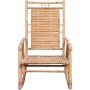 Schaukelstuhl mit Bambuskissen von vidaXL, Gartenstühle - Ref: Foro24-3063904, Preis: 132,24 €, Rabatt: %