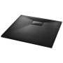 Plato de ducha SMC negro 90x80 cm