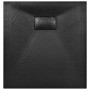 SMC black shower tray 90x80 cm by vidaXL, Shower trays - Ref: Foro24-144778, Price: 187,11 €, Discount: %