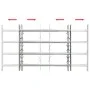 Adjustable window security grille with 4 bars 700-1050 mm by vidaXL, Windows - Ref: Foro24-141386, Price: 55,71 €, Discount: %
