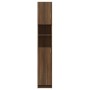 Badezimmerschrank Sperrholz Eiche braun 32x25,5x190 cm von vidaXL, Badezimmermöbel - Ref: Foro24-815539, Preis: 87,36 €, Raba...