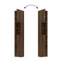 Badezimmerschrank Sperrholz Eiche braun 32x25,5x190 cm von vidaXL, Badezimmermöbel - Ref: Foro24-815539, Preis: 87,36 €, Raba...