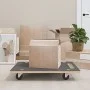 Soportes con ruedas 2 uds rectangular 80x55x11,5 cm de vidaXL, Plataformas de carga y palés - Ref: Foro24-154891, Precio: 63,...