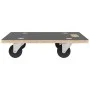 Supports with wheels 2 pcs rectangular 80x55x11.5 cm by vidaXL, Loading platforms and pallets - Ref: Foro24-154891, Price: 63...