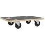 Supports with wheels 2 pcs rectangular 80x55x11.5 cm by vidaXL, Loading platforms and pallets - Ref: Foro24-154891, Price: 63...