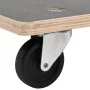 Supports with wheels 2 pcs rectangular 80x55x11.5 cm by vidaXL, Loading platforms and pallets - Ref: Foro24-154891, Price: 63...