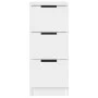 Aparadores 2 uds madera contrachapada blanco 30x30x70 cm de vidaXL, Aparadores - Ref: Foro24-811152, Precio: 97,04 €, Descuen...