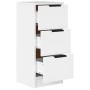 Sideboards 2 Stück weißes Sperrholz 30x30x70 cm von vidaXL, Sideboards - Ref: Foro24-811152, Preis: 98,58 €, Rabatt: %