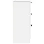 Aparadores 2 uds madera contrachapada blanco 30x30x70 cm de vidaXL, Aparadores - Ref: Foro24-811152, Precio: 97,04 €, Descuen...