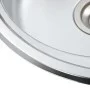 Küchenspüle mit Edelstahlsieb und Siphon von vidaXL, Sinkt - Ref: Foro24-145071, Preis: 58,65 €, Rabatt: %