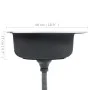 Küchenspüle mit Edelstahlsieb und Siphon von vidaXL, Sinkt - Ref: Foro24-145071, Preis: 58,65 €, Rabatt: %