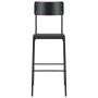 Kitchen stools 4 pcs plywood and black steel by vidaXL, Kitchen stools - Ref: Foro24-3054566, Price: 402,30 €, Discount: %