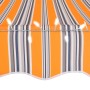Manuell einfahrbare Markise mit gelber und blauer LED 200 cm von vidaXL, Markisen - Ref: Foro24-145850, Preis: 83,74 €, Rabat...