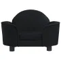 Black velvet dog bed 66x40x45 cm by vidaXL, Beds for dogs - Ref: Foro24-171842, Price: 84,05 €, Discount: %