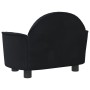 Cama para perros de terciopelo negra 66x40x45 cm de vidaXL, Camas para perros - Ref: Foro24-171842, Precio: 85,52 €, Descuent...
