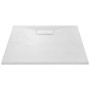 Plato de ducha SMC blanco 100x80 cm