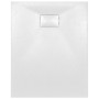 Plato de ducha SMC blanco 100x80 cm