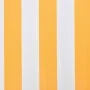 Toldo de lona amarillo girasol y blanco 3x2,5 m sin armazón de vidaXL, Toldos - Ref: Foro24-141016, Precio: 38,82 €, Descuent...