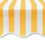 Sunflower yellow and white canvas awning 3x2.5 m without frame by vidaXL, Awnings - Ref: Foro24-141016, Price: 39,66 €, Disco...