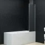 Mampara de ducha plegable 3 paneles ESG 130x138 cm de vidaXL, Puertas de ducha - Ref: Foro24-144679, Precio: 150,57 €, Descue...