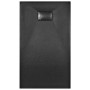 Plato de ducha SMC negro 120x70 cm
