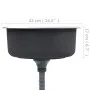 Küchenspüle mit Edelstahlsieb und Siphon von vidaXL, Sinkt - Ref: Foro24-145070, Preis: 62,58 €, Rabatt: %