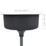 Küchenspüle mit Edelstahlsieb und Siphon von vidaXL, Sinkt - Ref: Foro24-145070, Preis: 71,45 €, Rabatt: %
