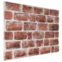 3D Wall Panels Brick Design 10 pcs EPS Dark Brown by vidaXL, Wall covering - Ref: Foro24-149578, Price: 212,28 €, Discount: %