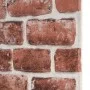 Paneles de pared 3D diseño de ladrillo 10 uds EPS marrón oscuro de vidaXL, Recubrimiento de paredes - Ref: Foro24-149578, Pre...