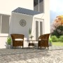 Toldo retráctil 150x150 cm azul y blanco