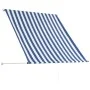 Einziehbare Markise 150x150 cm blau und weiß von vidaXL, Markisen - Ref: Foro24-143746, Preis: 41,41 €, Rabatt: %