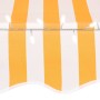 Manuell einfahrbare Markise mit weißer und orangefarbener LED 200 cm von vidaXL, Markisen - Ref: Foro24-145857, Preis: 79,41 ...