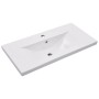 Einbauwaschbecken aus weißer Keramik, 81 x 39,5 x 18,5 cm von vidaXL, Sinkt - Ref: Foro24-145062, Preis: 167,65 €, Rabatt: %