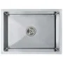 Handgefertigte Küchenspüle aus Edelstahl von vidaXL, Sinkt - Ref: Foro24-145078, Preis: 77,54 €, Rabatt: %