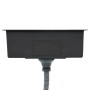 Fregadero de cocina hecho a mano acero inoxidable de vidaXL, Fregaderos - Ref: Foro24-145078, Precio: 77,45 €, Descuento: %