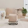 2 round supports with wheels Ø38x11.5 cm by vidaXL, Loading platforms and pallets - Ref: Foro24-154892, Price: 46,95 €, Disco...