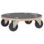 2 round supports with wheels Ø38x11.5 cm by vidaXL, Loading platforms and pallets - Ref: Foro24-154892, Price: 54,16 €, Disco...