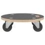 2 round supports with wheels Ø38x11.5 cm by vidaXL, Loading platforms and pallets - Ref: Foro24-154892, Price: 46,95 €, Disco...