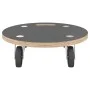 2 round supports with wheels Ø38x11.5 cm by vidaXL, Loading platforms and pallets - Ref: Foro24-154892, Price: 46,95 €, Disco...