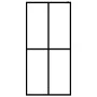 Frosted tempered glass shower screen 140x195 cm by vidaXL, Shower walls and screens - Ref: Foro24-145693, Price: 183,30 €, Di...