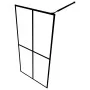 Frosted tempered glass shower screen 140x195 cm by vidaXL, Shower walls and screens - Ref: Foro24-145693, Price: 183,30 €, Di...