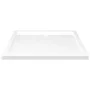 Rectangular white ABS shower tray 80x90 cm by vidaXL, Shower trays - Ref: Foro24-148908, Price: 124,82 €, Discount: %