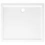 Rectangular white ABS shower tray 80x90 cm by vidaXL, Shower trays - Ref: Foro24-148908, Price: 124,82 €, Discount: %