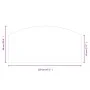 Glasplatte für Kamin 120x60 cm von vidaXL, Glas - Ref: Foro24-324156, Preis: 62,09 €, Rabatt: %