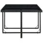 Set comedor de jardín 11 piezas y cojines ratán sintético negro de vidaXL, Conjuntos de jardín - Ref: Foro24-46379, Precio: 8...