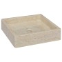 Cream marble sink 40x40x10 cm by vidaXL, Sinks - Ref: Foro24-149168, Price: 153,25 €, Discount: %