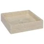 Cream marble sink 40x40x10 cm by vidaXL, Sinks - Ref: Foro24-149168, Price: 150,44 €, Discount: %