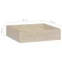 Cream marble sink 40x40x10 cm by vidaXL, Sinks - Ref: Foro24-149168, Price: 150,44 €, Discount: %
