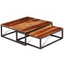 Stackable coffee tables 2 units solid sheesham wood by vidaXL, Coffee table - Ref: Foro24-243961, Price: 114,73 €, Discount: %
