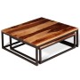 Stackable coffee tables 2 units solid sheesham wood by vidaXL, Coffee table - Ref: Foro24-243961, Price: 114,73 €, Discount: %